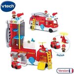Vtech - tut tut copains - super camion caserne de pompiers
