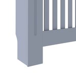 vidaXL Cache-radiateur Anthracite 172x19x81 cm MDF
