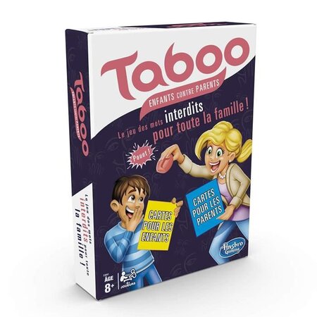 Taboo enfants contre parents - jeu de société de réflexion