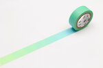 Masking Tape MT dégradé fluo vert/bleu