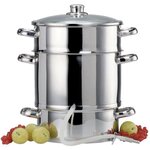 BAUMALU Extracteur de jus inox - 28 cm