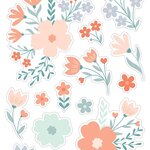Lot stickers 3D oeufs / papillons