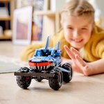 Lego 42134 technic monster jam megalodon  voiture jouet pour enfants +7 ans 2 en 1 truck et low racer lusca a rétrofriction
