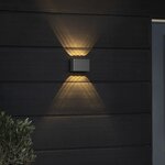 KONSTSMIDE Applique à LED Chieri 1x8W Anthracite