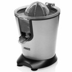 Princess presse-agrumes easy 160 w argenté et noir