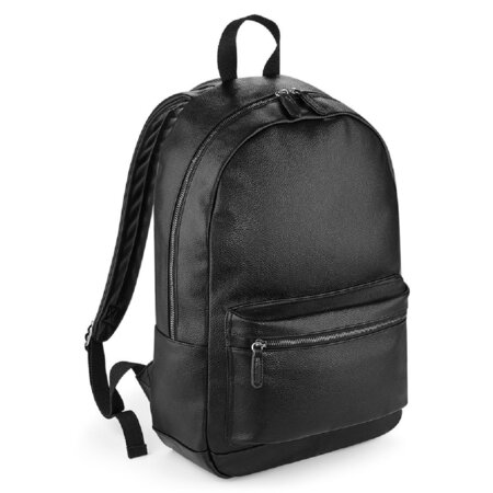 Sac à dos imitation cuir - 18 litres - BG255 noir
