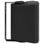 vidaXL Haut-parleurs stéréo muraux 2 Pièces noir intérieur extérieur 80 W