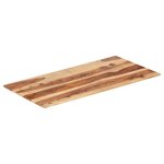 vidaXL Dessus de table Bois solide 15-16 mm 60x140 cm