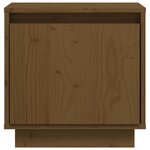 vidaXL Tables de chevet 2Pièces Marron miel 40x30x40cm Bois de pin solide