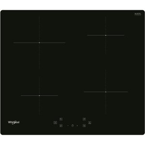 Whirlpool - wsq4860ne - table de cuisson induction - 4 foyers - 7200w - l60 cm - rêvetement verre noir