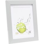 Cadre Photo 20x30 Bois Argent avec Passepartout DEKNUDT