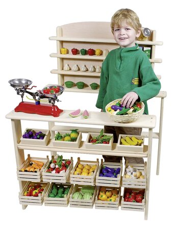 Épicerie marchande en bois - Goki