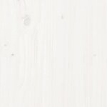 vidaXL Buffet Blanc 83x41 5x100 cm Bois massif de pin