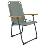 Bo-Camp Chaise de camping pliable Bushwick Vert