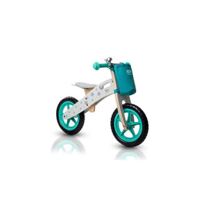 Kinderkraft Draisienne En Bois Runner Star Bleue