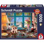 Puzzle Puzzle romantique, 1000 pcs