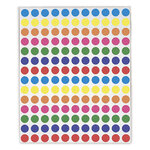 168 Étiquettes Couleurs Assorties Ø 30