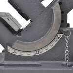 vidaXL Étau inclinable de perceuse à pression manuelle 110 mm