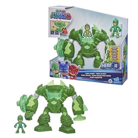 Pyjamasques - robo-gluglu - jouet préscolaire avec sons et lumieres et figurine gluglu  pour enfants
