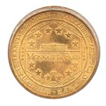 Mini médaille monnaie de paris 2008 - eglise sainte jeanne d’arc