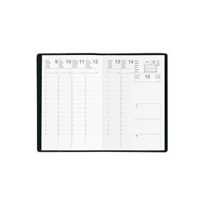 Agenda Semainier Classique 'Saturne' 210 x 297 mm Couverture Plast Noir EXDI