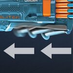 Nerf elite 2.0 warden db-8 et flechettes nerf elite officielles