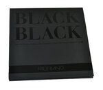 Papier Fabriano Noir Bloc 20x20 300g 20 feuil. ultranoir