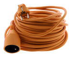Prolongateur jardin 16A HO5VV-F 3G1 5 2P+Terre 25m - Orange - Zenitech