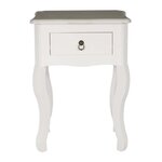 Chevet en bois blanc victoria