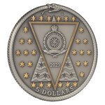 HOMUNCULUS PARACELSUS Alchemist 2 onces argent monnaie 5 Dollars Niue 2023