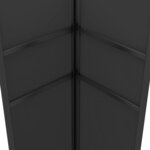 vidaXL Tonnelle avec toit double 3x3 m Anthracite