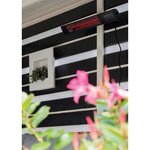 Sunred Chauffage mural Royal Diamond Dark 1500 W Carbone Noir
