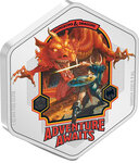Monnaie en argent 2 dollars g 31.1 (1 oz) millésime 2023 dungeons and dragons 1