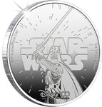 Pièce de monnaie en Argent 5 Dollars g 31.1 (1 oz) Millésime 2023 Disney 100 Magical Years DARTH VADER