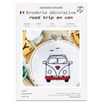 Coffret DIY - Broderie décorative - Road trip en van