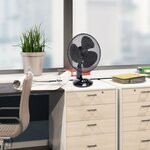 Bestron ventilateur de bureau 35 cm noir ddf35z