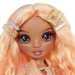 Rainbow high - poupée mannequin 28cm - peach