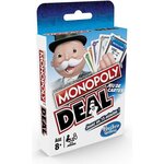Monopoly - deal - jeu de societe de voyage - jeu de cartes