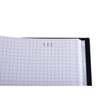 Registre 35x22,5cm 5x5 folioté 200 pages Noir EXACOMPTA