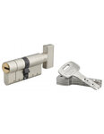 THIRARD - Cylindre de serrure à bouton Federal S  30Bx30mm  nickel  anti-arrachement  anti-perçage  5 clés