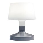 Lampe de table touch led helen rock gris polyéthylène h21cm