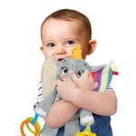 CLEMENTONI Disney Baby - Peluche Premieres activités Dumbo - Jeu d'éveil