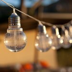 LUMIJARDIN Guirlande solaire Dixy avec 10 ampoules a filament LED