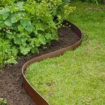 Nature Arête de bordure de jardin 0 15x10 m Terre cuite