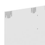 vidaXL Meuble TV mural Blanc 102x23 5x90 cm Aggloméré