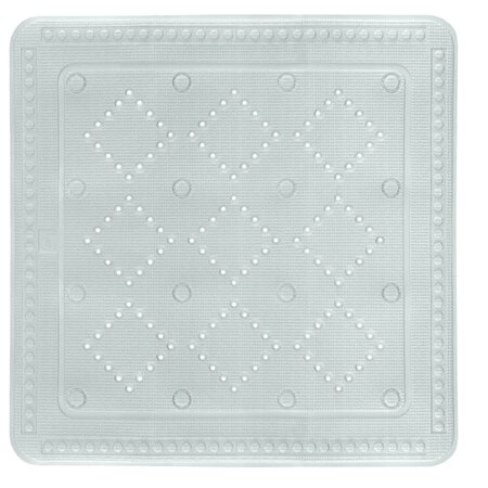 Kleine Wolke Tapis de bain antidérapant Arosa 55x55 cm Gris