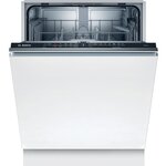 Lave-vaisselle tout intégrable bosch smv2itx18e - 12 couverts - moteur induction - largeur 60cm - classe e - 48 db - noir