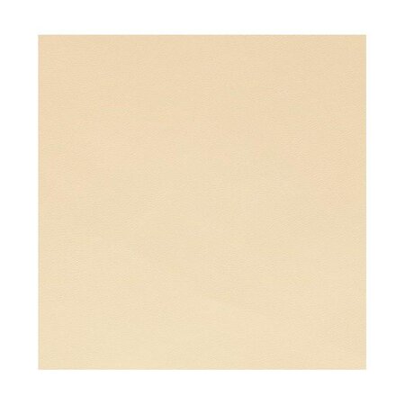 Feuille Beige Simili Cuir - 30X30X0.7 Cm.