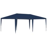 vidaXL Tente de réception 4x6 m bleu