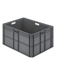 (BAC) Bac plastique gerbable norme Europe premium BAC PP POIGNEES OUVERTES
